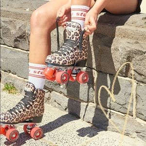 Brand New Impala Leopard Roller Skates